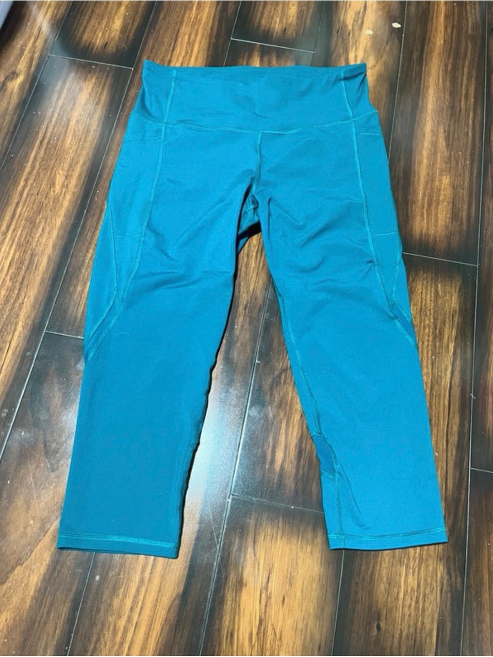 Old Navy active women's XL turquoise crop leggings 1168